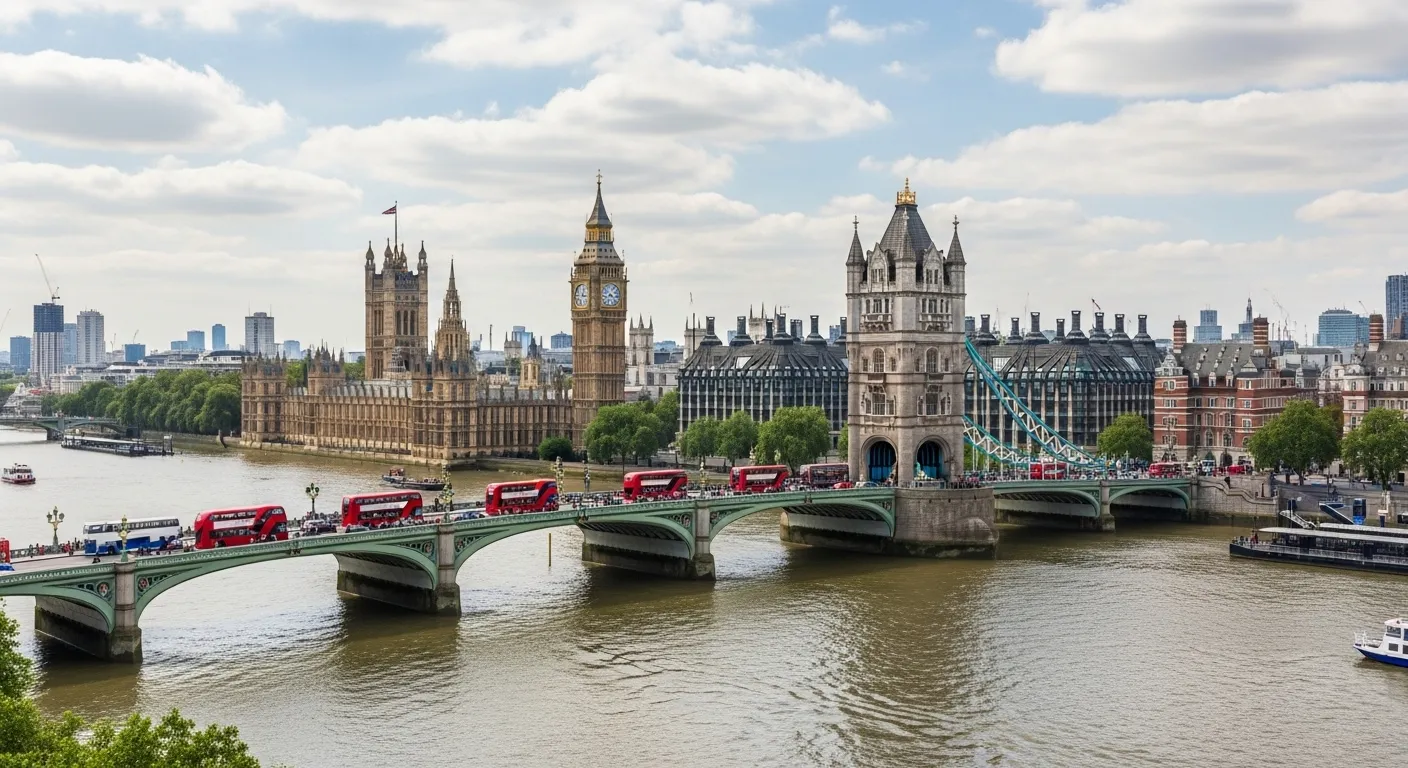 Londra manzarası