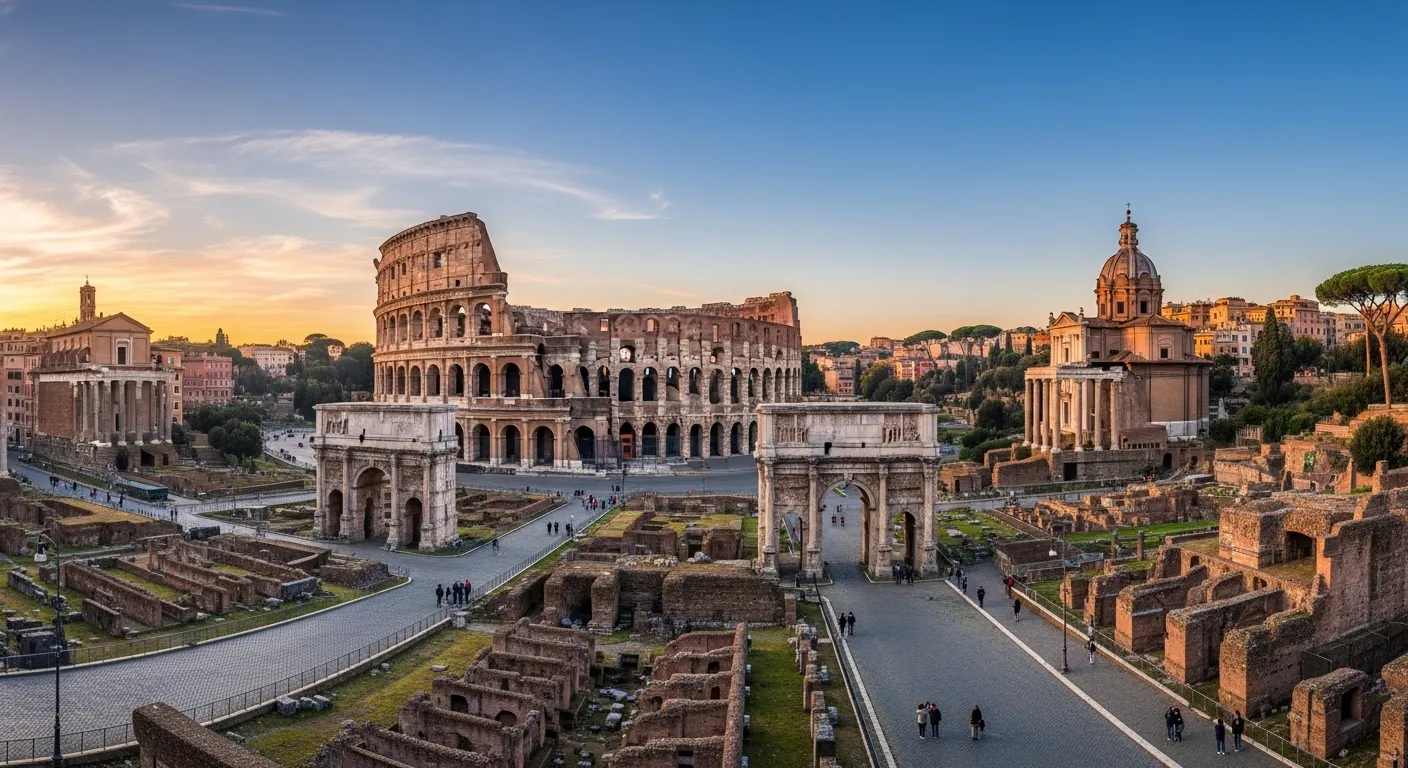 Roma manzarası